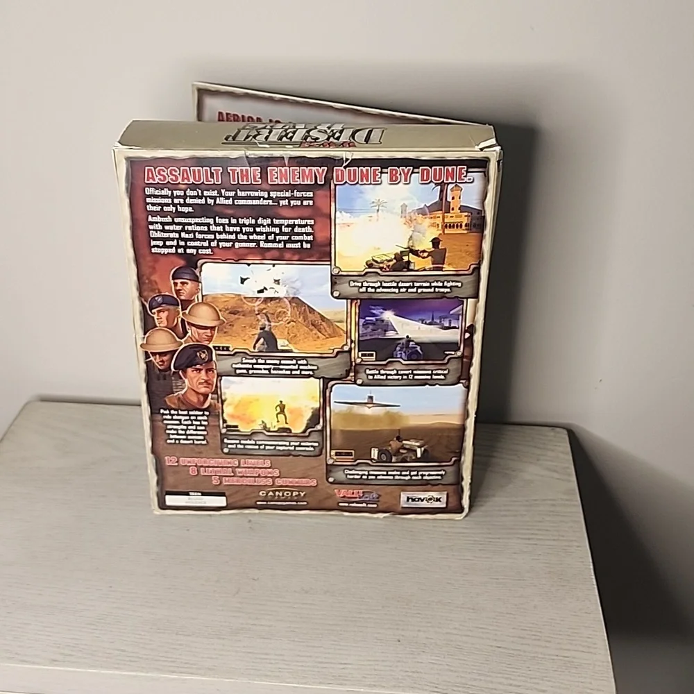 Elite Forces WW2‎ Desert Rats PC game Combat Driving Adventure
